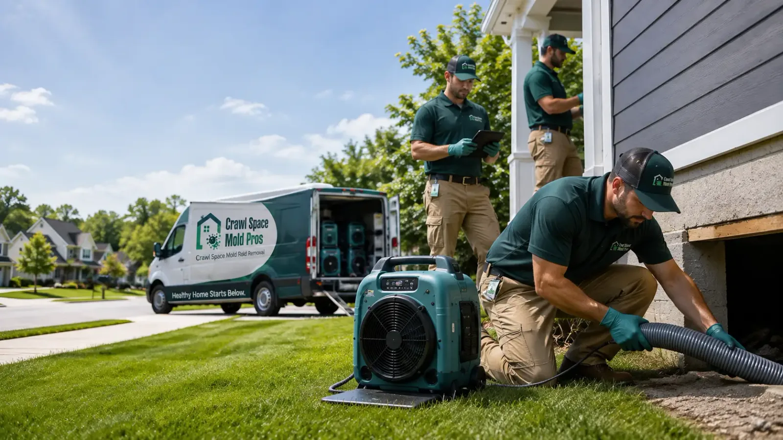 Crawl Space Mold Removal in Granville, PA